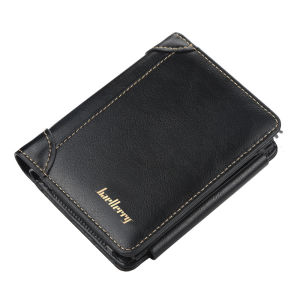 Baellerry | New PU Leather Men Wallets High Quality Zipper Short Desigh Card Holder Male Purse Vintage Coin Holder Men Wallets
