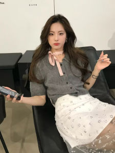 Khăn Choàng Lụa Dài Họa Tiết Chấm Bi Mềm Mại Thanh Lịch Cho Nữ Mùa Hè Xuân Trang Trí Phụ Kiện Quấn Cổ Kiểu Dáng Hàn Quốc