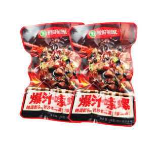 Yiyang City Spicy Explosive Flavor Snail Snacks Hot And Juicy Ready to Eat Seafood Leisurely Snack in Bag Packaging