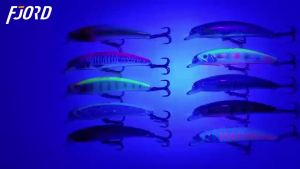 Fjord | FJORD Topwater Fishing Lure 120mm 26g 140mm 37g Floating UV Effect with Integral Steel Frame Artificial Baits for Fishing
