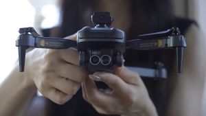 DWI P15 RC Drone 8K GPS HD Aerial Photography Dual Camera Omnidirectional Obstacle avoidance FPV Gesture remote control Drone for Adult Child Drone Toys