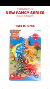 Penghapus Pensil Motif Hewan & Desain Sport Motor