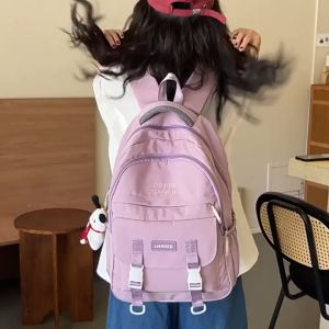 Beg galas sekolah saiz besar direka untuk lelaki dan wanita ringkas dan bergaya Backpack