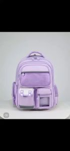 2024 New Sanrio Kuromi Double-Deck Big Capacity School Bag For Girl Waterproof Backpack Student