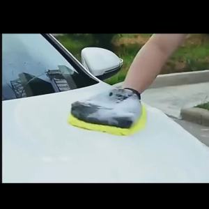 Chenille Car Wash Gloves Microfiber Wipe Sponge Scratch Free Double-Sided Coral Velvet Uses For Car Cleaning Tool
