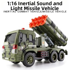 Simulation Inertial Military Missile Car Toy