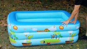 Inflatable Swimming Pool Summer Outdoor Portable Foldable Childrens Family Thickening Swimming Pool
