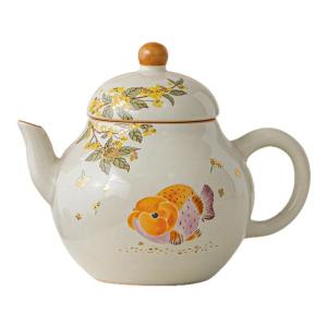 JISU | Zen Chinese Ash Glazed Tea Pot
