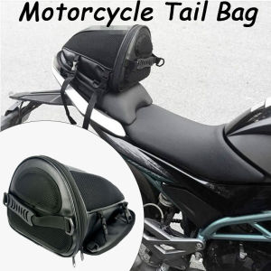 Motorcycle Bag Rear Motorcycle Seat Bag Waterproof Motorcycle Tail Bag Multifunctional Durable Rider Backpack