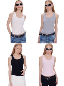 Áo Ba Lỗ Dệt Kim Ôm Vừa Vặn She Seek Dành Cho Nữ Áo Ba Lỗ Có Đệm Ngực Áo Ba Lỗ Kiểu Dáng Chữ V Áo Ba Lỗ Mùa Hè Áo Ba Lỗ Thường Ngày