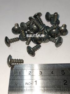Baut Body Skrup Yamaha 5mm x 12mm Hijau (Paket 25pcs)