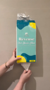 1pack 2500s Reveuse Facial Tissue Hanging Wall Tissue Paper towel paper tissue Green Tea tissue