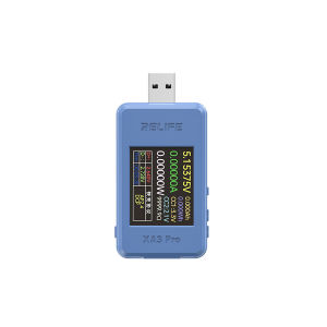 Máy Đo Điện Áp Ampe Kế Kỹ Thuật Số XA3 Pro Hỗ Trợ Sạc Nhanh USB Type C PD QC 2.0 QC 3.0 SCP AP DCP Tương Thích Với Điện Thoại 4-24V 6.5A