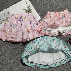 Váy Công Chúa Mùa Hè Cho Bé Gái Váy Ngắn Cotton Có Quần Lót Váy Xếp Ly Cho Bé Gái Từ 6 Tháng Đến 14 Tuổi Váy Ngắn Cho Bé Gái