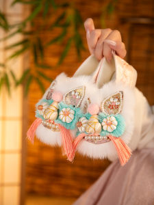 Handmade Embroidered Tiger Head Shoes Childrens Traditional Chinese Style Parent-Child Shoes Girls Adult Floral Shoes Hanfu Footwear