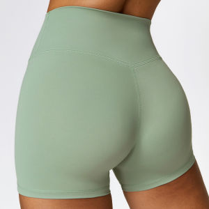 Shoulderless Sport Top with Built-in Bra for Yoga and Fitness
