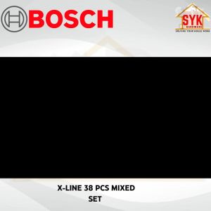 SYK Bosch X-line 38pcs Mixed Tool Set Screwdriver Bit Socket Set Accessories Mini Torch Light Skru - 2607019506