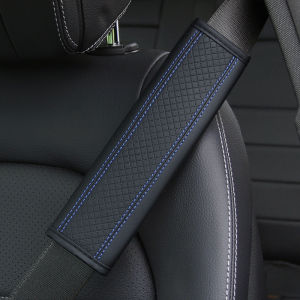 New PU Leather Car Seat Belt Shoulder Cover Protective Pad Safety Belt Accessory for Car Interior Protection