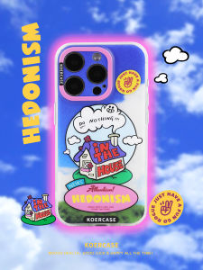 เคสโทรศัพท์มือถือ KOERCASE Ghost Drawing ดูดซับแม่เหล็ก ปกป้อง Apple iPhone 15 pro Max 14 pro ดีไซน์การ์ตูนสุดสร้างสรรค์