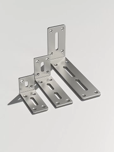 4pcs Siku L Stainless Steel / Siku Penyangga Rak / Plat Siku L / Siku Rak Plat Bracket