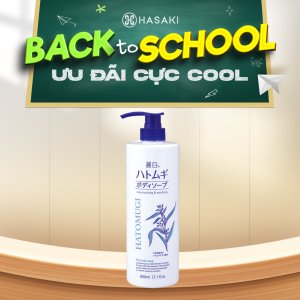 [DAILY] Sữa Tắm Hatomugi Dưỡng Ẩm Chiết Xuất Ý Dĩ 800ml Moisturizing & Washing The Body Soap Hasaki Sản Phẩm Chính Hãng