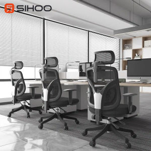 SIHOO M56 Ergonomic Office Chair Adjustable Headrest Gaming Chair Office Furniture Kerusi Pejabat Chair for Study 西昊人体工学椅 - 3 Years Warranty