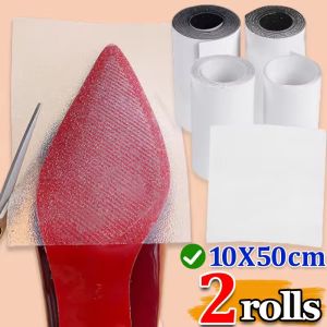 2Roll Shoes Sole Protector Sticker for High Heels Sneakers Self-Adhesive Ground Grip Protective Sole Wear-resistant