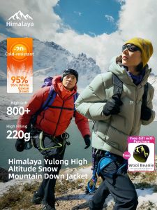 HIMALAYA | Water-repellent White Goose Down Outdoor Mountaineering Jacket Fill Power 800