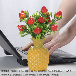 Vase Hoa Gốm Sáng Tạo Hình Quả Chanh Trang Trí Phòng Khách Văn Phòng Bàn Trang Trí Cá Nhân Hóa Vật Dụng Trang Trí Nhà