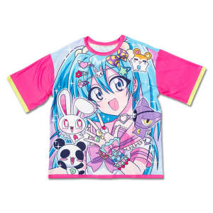 New Summer Anime Girl Full Print Special T-shirt Y2k Family Match Loose Large Size Daily Outing Kids Harajuku Style Short Sleeve