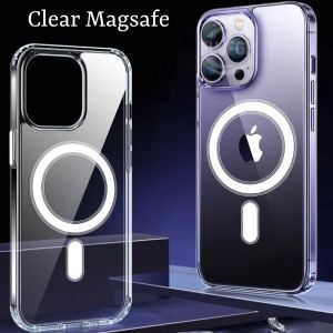Clear Case Magsafe Magnetic for Iphone 15 15 Pro 15 Plus 15 Pro Max
