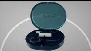 Dental Denture Retainer Orthodontic Box Storage Box Portable Braces Storage Box