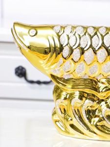 Jane Ornamen Arwana Rumah TV Anggur Lemari Rak Buku Dekorasi Kreatif Ruang Tamu Kantor Toko Pembukaan Kerajinan Hadiah emas