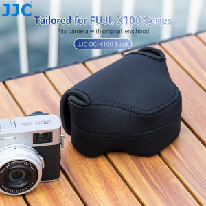 JJC | JJC Camera Case Pouch for Fujifilm X100VI Bag X100V X100F X100S X100T Soft Black Portable Carrying Case for Fujifilm X100 Series
