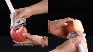 3-in-1 Peeler with Rotating Head