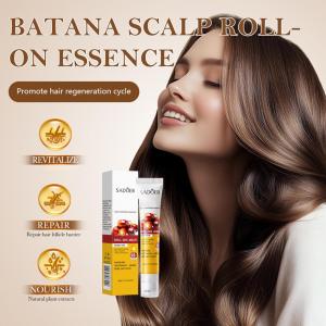 SADOER | 20ML SADOER Fast Hair Growth Batana Oil Hair Growth Serum Anti Hair Loss Regrowth Thicken Baldness Nourish Roller Ball Root Hair