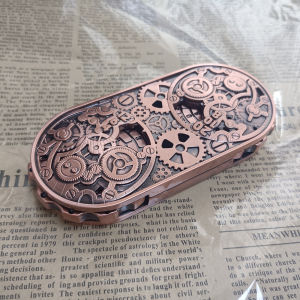 Metal table game running group choice gyro gear style game props handheld decompression toy EDC fingertip gyro