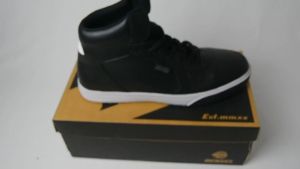 DENZEL DZ 062 HIGH Black / Natural - SEPATU SNEAKER - SEPATU SKATE