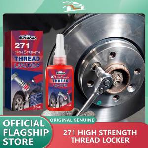 Rayhong Thread Locking Glue Red Loctite 271 Threadlocker High Strength Low Viscosity Anti Vibration Screw Sealing Adhesive Blue Portable Screw Glue Bottle Fast Curing Home Sealing Agent High Strength Leakproof Thread Locker Adhesive