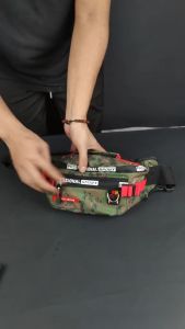 POLO AMSTAR | Tas Pinggang /Tas Selempang Pria dan Wanita Terbaru Loreng Army Import Quality