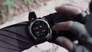 LIGE GPS and Compass Smart Watch Men Full Touch Screen Outdoor Sports Fitness Bracelet Heart Rate Monitor IP68 Waterproof Smart Watch Android iOS