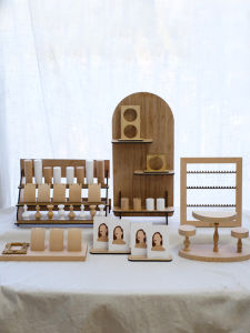 Jewelry Display Stand Desktop Vertical Wire-Wrap Board Large Capacity Storage Rack Shop Counter Jewelry Jewelry Display Props