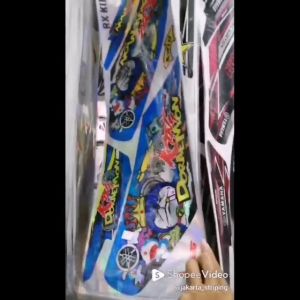 STRIPING STANDART RX KING 2001|LIS SEPEDA MOTOR|STICKER DECAL MOTOR|LIST MOTOR YAMAHA|STIKER MOTOR RX KING