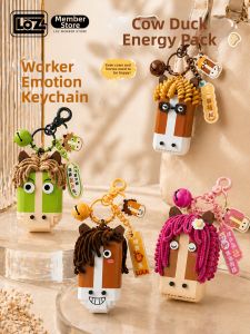 Loz | Emotional Cow-Power Worker Keychain Accessory