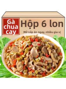 Gan Gà Chua Cay và Nước Mắm Đậu Đựng Chai