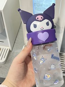 Portable High Borosilicate Glass Cup Cute Student Office Gift American Style by Taoci Erxi Single Piece Dining Coffee Cup