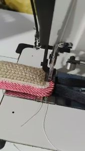 12Inch Dog Tug Toy Dog Bite Pillow Jute Bite Toy with 2 Handles for Tug of Chewing Puppy Training