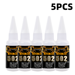 LOOLIFL | The newly upgraded 502 super cyanoacrylate glue dries in 5 seconds is waterproof stable and a multifunctional adhesive tool