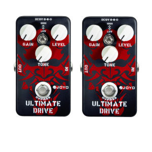 JOYO | 2Pcs JOYO JF-02 Guitar Ultimate Drive Overdrive Effect Pedal Between Distortion and Overdrive True Bypass Electric Guitar Pedal