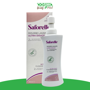 Saforelle Ultra Gentle Cleansing Foam 250ml [With Pomp Dispenser]